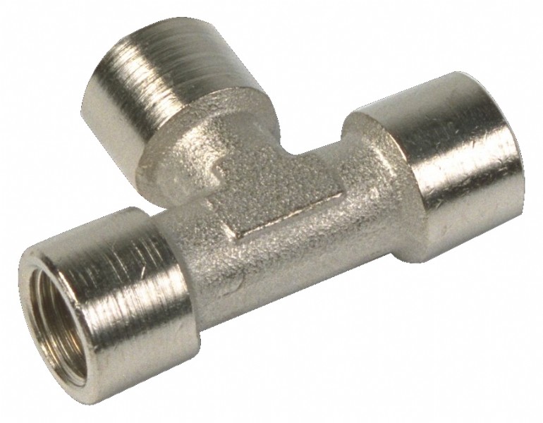 T-stuk 3 x bi 1/4"