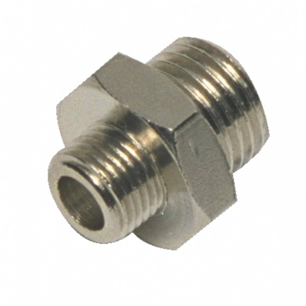 Nippel  bu-bu 1/4"- 3/8"